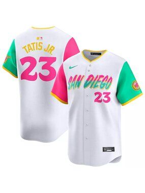Fernando Tatis Jr Stitched Jersey White